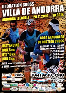 III Duatlón Cros Villa de Andorra